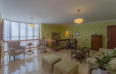 Zona de estar de Fantastic Rural House with Pool and terrace