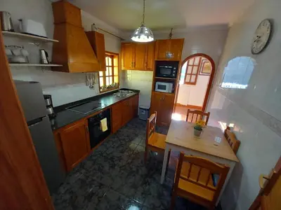 Una cocina o zona de cocina en Casa El Conde