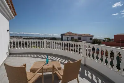 Un balcón o terraza de Villa Time For Us by Maspalomas Holiday Villas