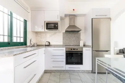 Una cocina o zona de cocina en Home2Book Vista Dorada Sonneland Maspalomas
