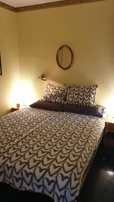 Cama o camas de una habitación en BUNGALOW JARDÍN CENTRICO PLAYA INGLES