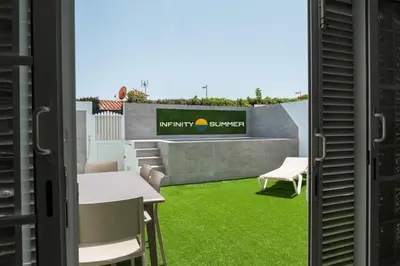 Un balcón o terraza de Bungalow Playa del Inglés