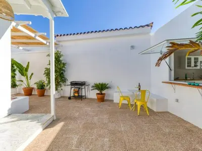 Un balcón o terraza de The Patio House Comfort and Style at Pasito Blanco