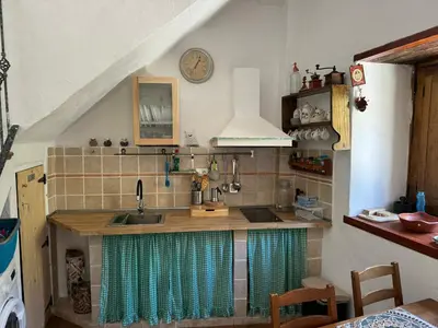 Una cocina o zona de cocina en La Casa del Orobal