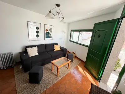 Zona de estar de Central House at Tejeda's Heart with Amazing View