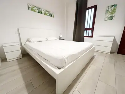 Cama o camas de una habitación en Velarde Deluxe Beach Flat byCanary365