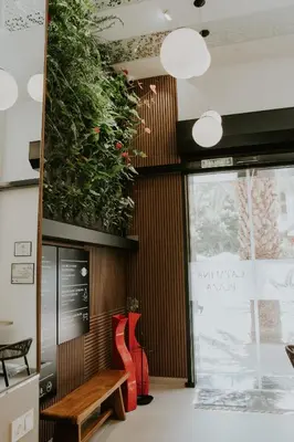 Zona de estar de Catalina Plaza Hotel Sostenible