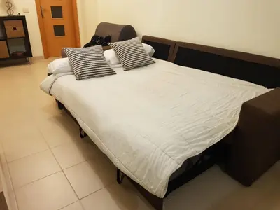 Cama o camas de una habitación en Maravillosa by 