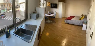 Una cocina o zona de cocina en Estudio D’Lelos