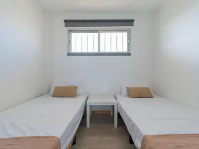 Cama o camas de una habitación en Top view central spacious apartment