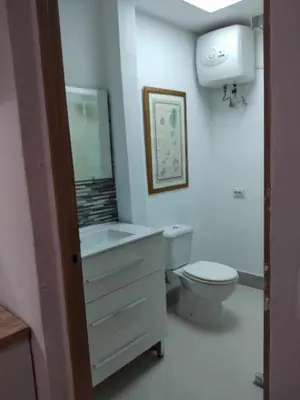 Un baño de Estudio Suites Cantera Auditorio