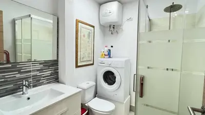 Un baño de Estudio Suites Cantera Auditorio