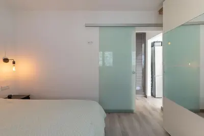 Cama o camas de una habitación en Tropical Lodge
