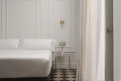 Cama o camas de una habitación en Boutique Hotel Cordial La Niña de Vegueta