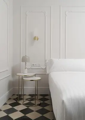Cama o camas de una habitación en Boutique Hotel Cordial La Niña de Vegueta