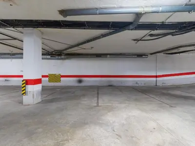 Plano de FIRST LINE MOGAN BEACH - Parking free
