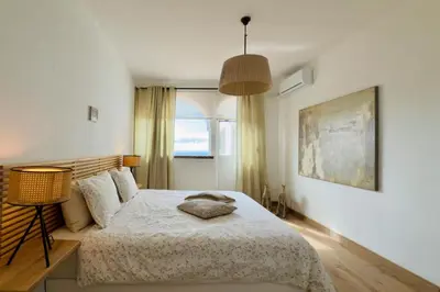 Cama o camas de una habitación en Casa en la montaña