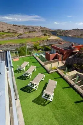 Paisaje cerca de esta villa