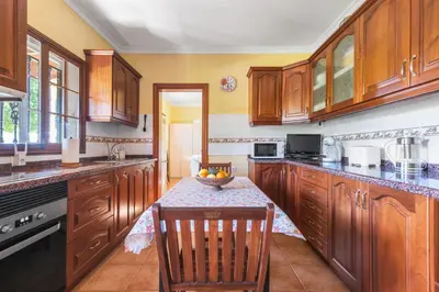 Una cocina o zona de cocina en Villa Arrebol Azul