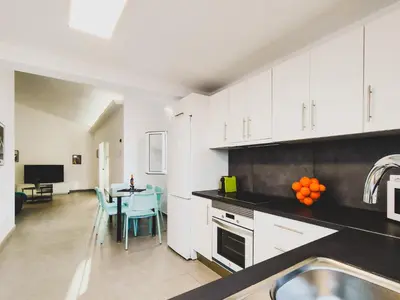 Una cocina o zona de cocina en Pretty Terrace Holiday House in Maspalomas