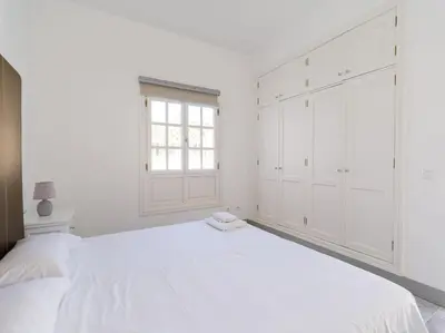 Cama o camas de una habitación en Pasito Villas