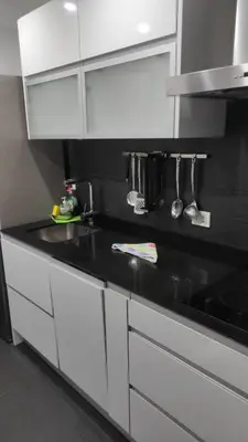 Una cocina o zona de cocina en Luxury apartment arinaga