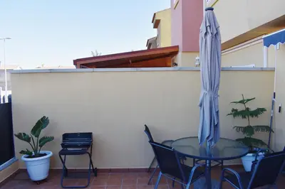 Un balcón o terraza de Duplex en Meloneras