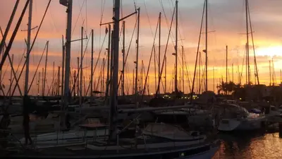 Amanecer o atardecer desde el apartamento o alrededores