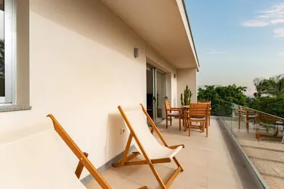 Un balcón o terraza de Mangata Gran Canaria - Adults Only
