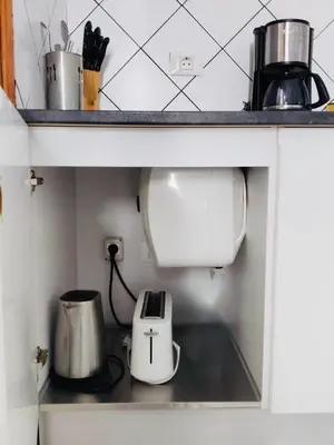 Una cocina o zona de cocina en TABLERO 201, ACOGEDOR Apto 6 pax cerca PLAYA DEL INGLES