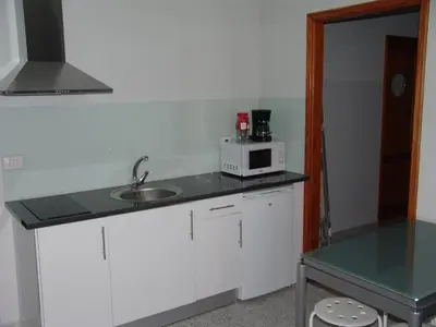 Una cocina o zona de cocina en TABLERO 201, ACOGEDOR Apto 6 pax cerca PLAYA DEL INGLES