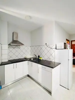 Una cocina o zona de cocina en TABLERO 404, EXCELENTE Apto 6 pax cerca PLAYA DEL INGLES