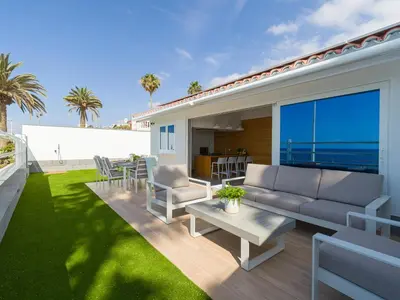 Un balcón o terraza de Villa Isabel