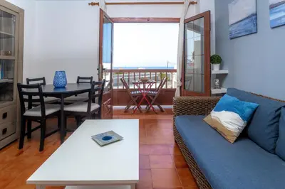 Zona de estar de Casa Playa María