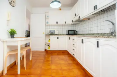 Una cocina o zona de cocina en Casa Playa María