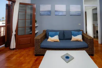 Zona de estar de Casa Playa María