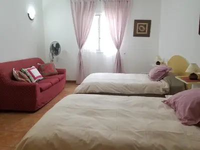Cama o camas de una habitación en Casa Camino Tamadaba II (bottom home）