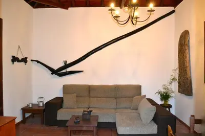 Zona de estar de Finca Mariola - Centenaria