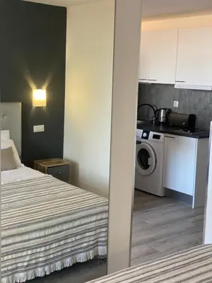 Una cocina o zona de cocina en TINACHE SUITE219 Appartamento con piscina Yumbo