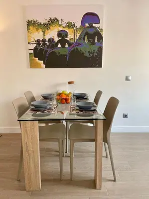 Plano de Cosy Seaview Apartment Las Canteras