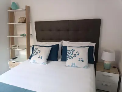 Cama o camas de una habitación en ANIDRAS Rooms