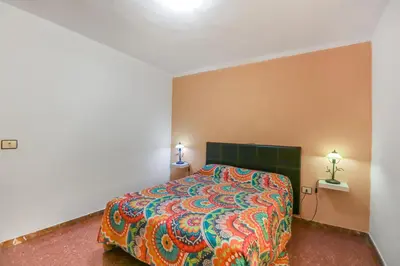 Cama o camas de una habitación en El Risco Double Bed Apart 2-BR