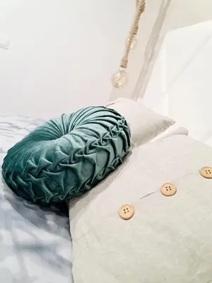Cama o camas de una habitación en Pearl In The Ocean