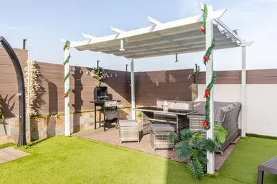 Jardín al aire libre en Villa Samperez Piscina Jardin 5 Dormitorios 12 Personas