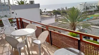 Un balcón o terraza de ROCAS ROJAS OCEAN VIEW SAN AGUSTIN