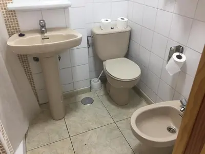 Un baño de Apartamentos Teror - Gavias del Sol