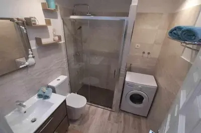 Un baño de Vistas de Ensueño al Mar en Playa del Águila