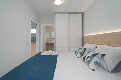 Cama o camas de una habitación en Melina