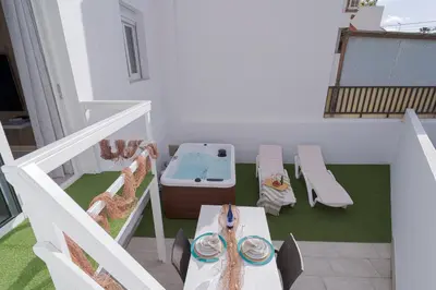 Un balcón o terraza de Melina