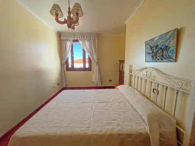 Cama o camas de una habitación en Villas el Alto